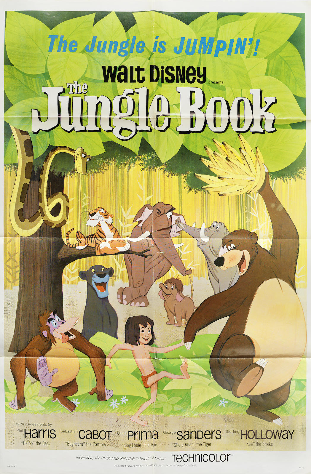 The Jungle Book, Walt Disney, 1967,