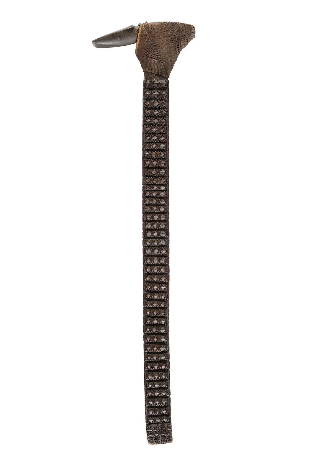 Fine Ceremonial Hafted Adze, Mangaia Island, Cook Islands