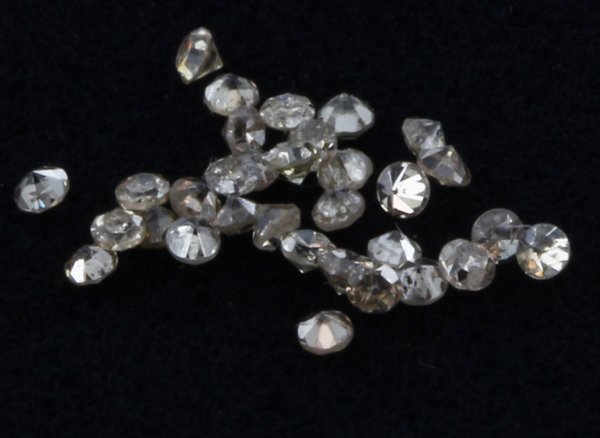 0.35ct Champagne Diamond Round  Cut Parcel