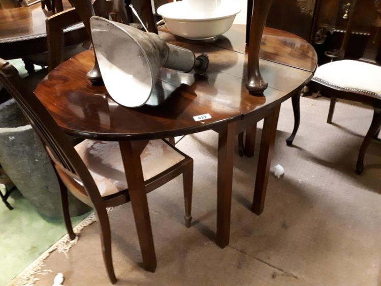 Victorian mahogany dressing table mirror.