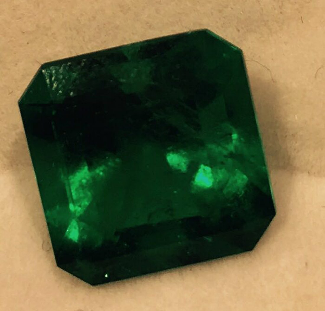 GIA 7.41ct Natural Emerald