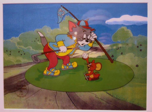 903: "TOM AND JERRY " ANIMATION CELL