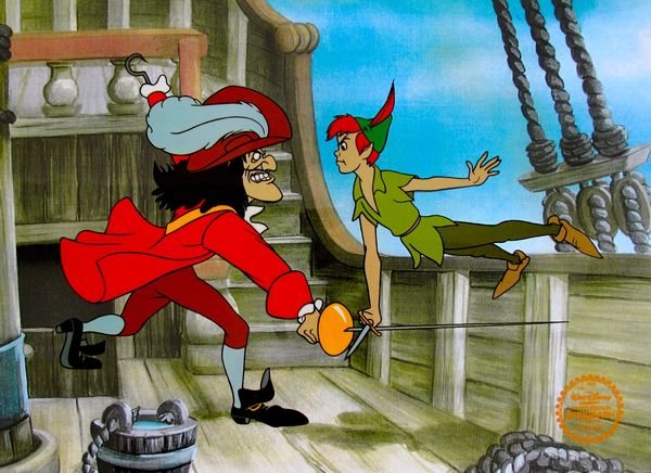 Disney PETER PAN 1953 Original Serigraph Cel