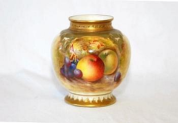 Royal Worcester Signed & Hand Painted Edward