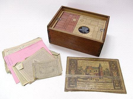 Late 19th century boxed Richters Anchor Block