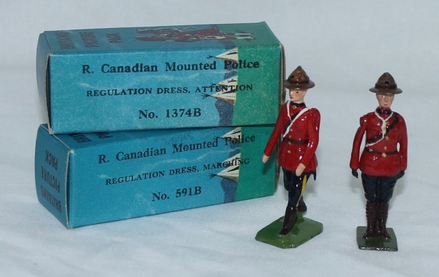 LOT Britains Picture Packs Royal Canadian Police