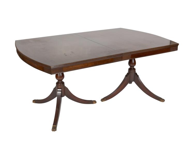 Tibbenham England Mahogany Dining Table