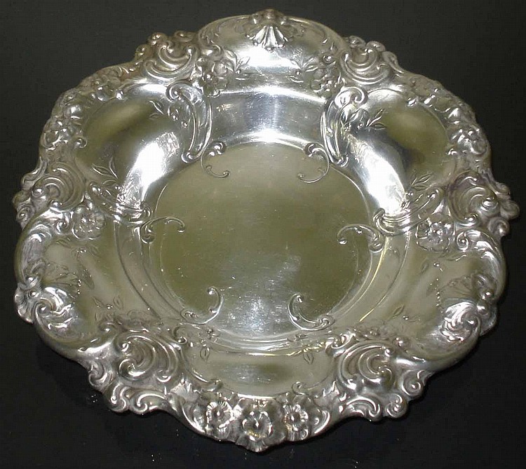 Gorham Sterling Silver Repousse Bowl