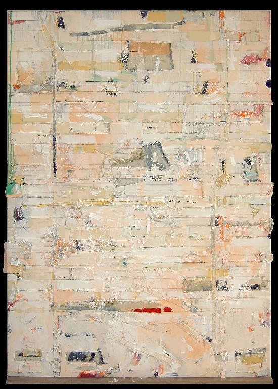 Large David Smyth Abstract Multi-Media Painting