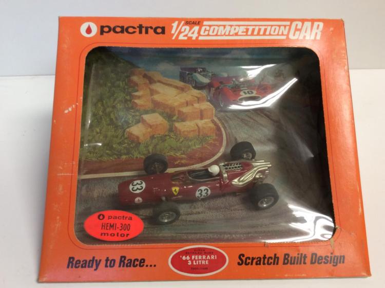 Vintage Pactra 1/24 Scale, 66 Ferrari Slot Car