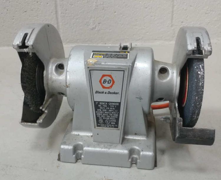 Black & Decker 5" Bench Grinder