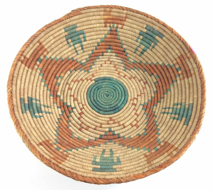 Native American Hand Woven Basket