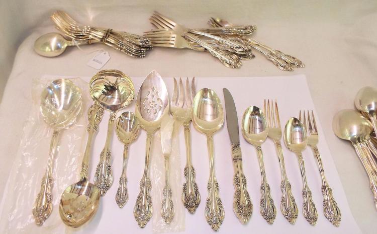 Community Silver Plate Flatware Set