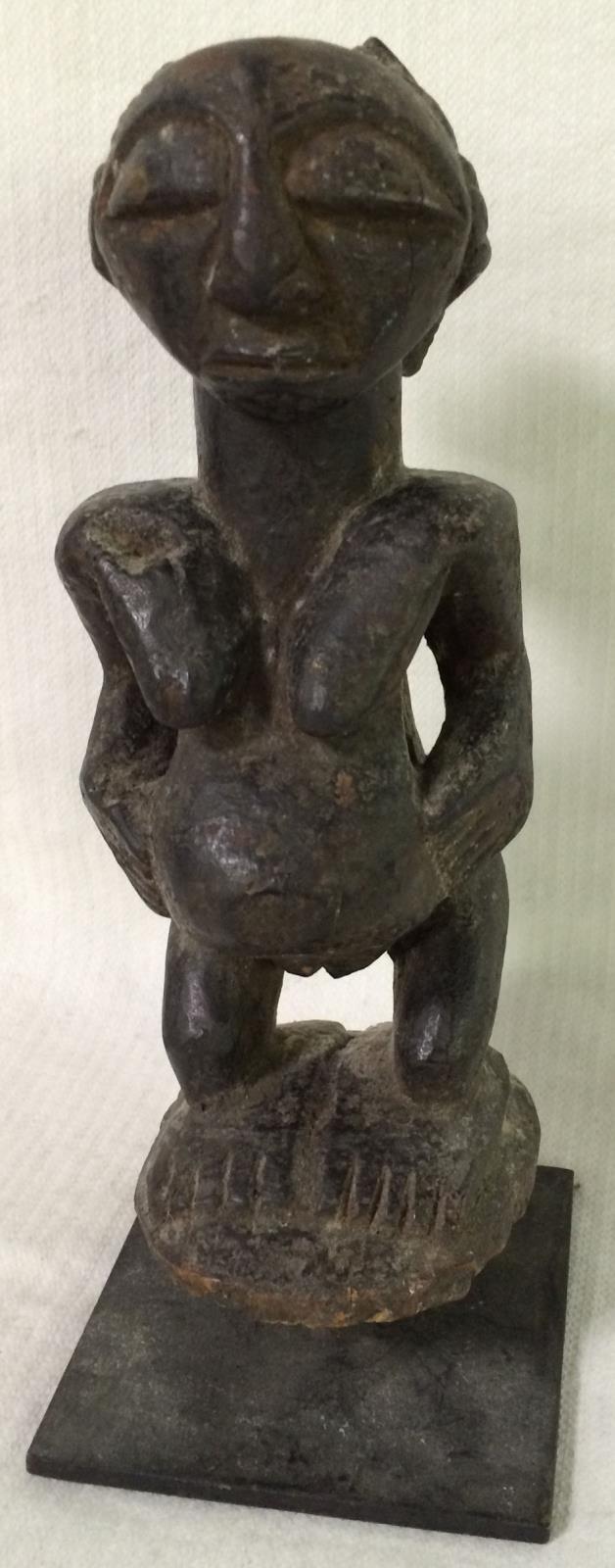 Wood Carved Tribal Figure