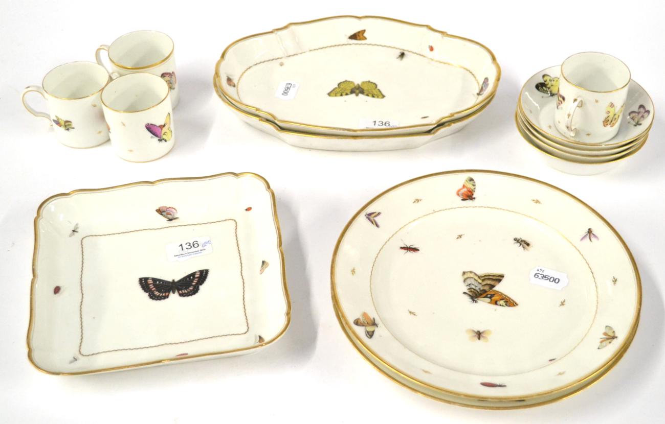 A French Porcelain Dessert and Coffee Service