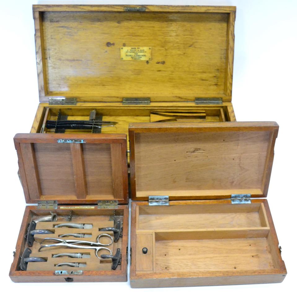 John Weiss Surgical Set with various instruments including two tourniquets