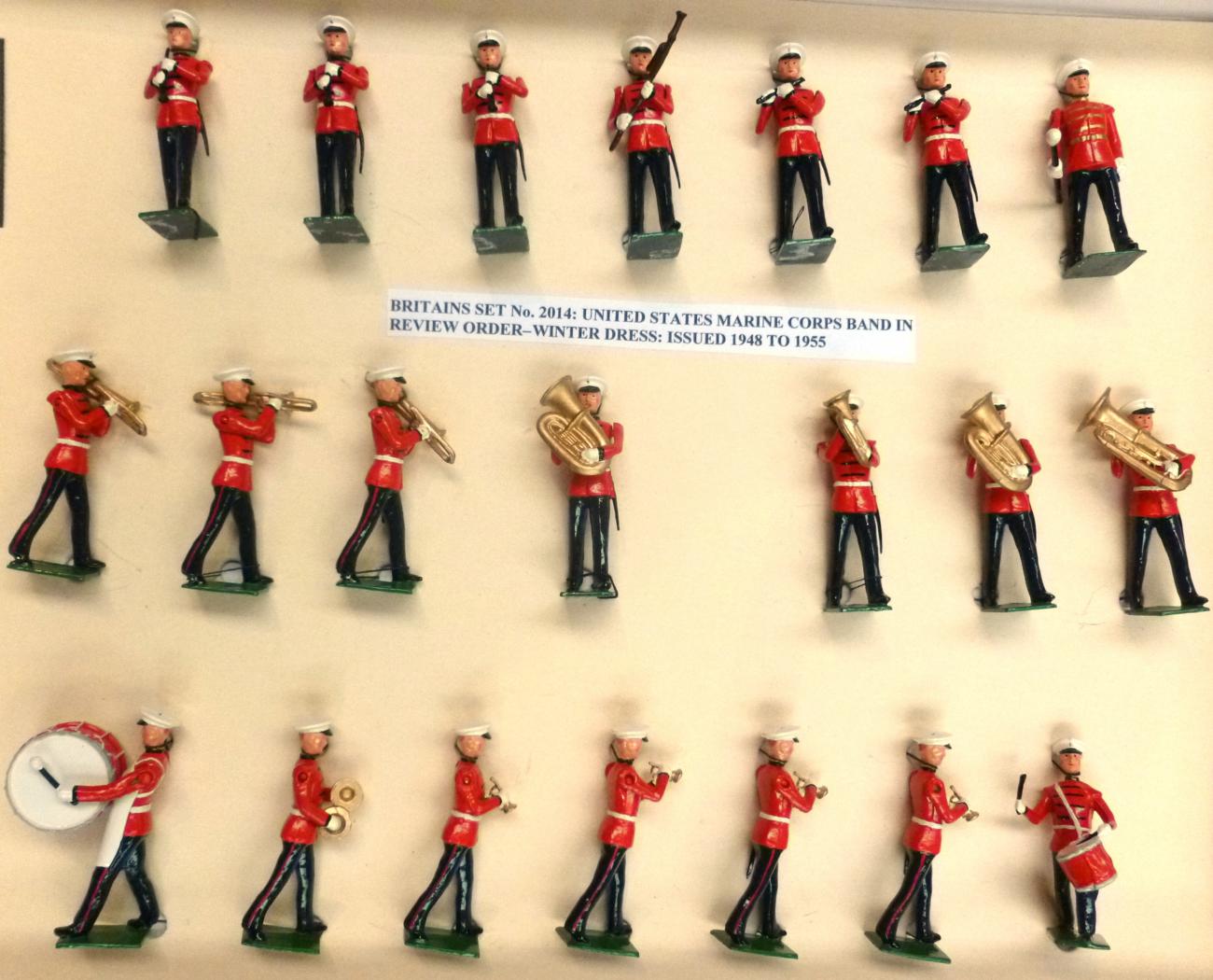 Seven Boxed Sets of Repainted Britains Hollowcast Lead Figures...