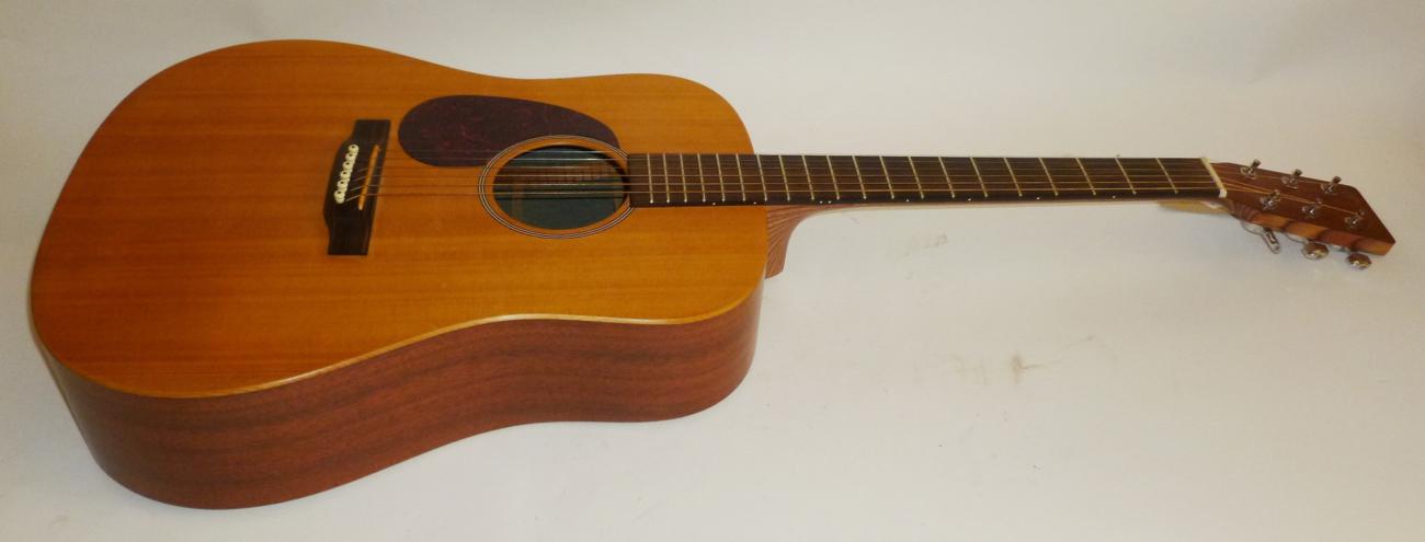 A Martin DX1 Dreadnought Left Handed Acoustic Guitar