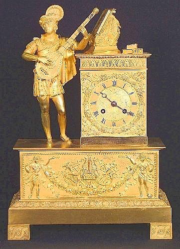 FRENCH ORMOLU MANTEL CLOCK