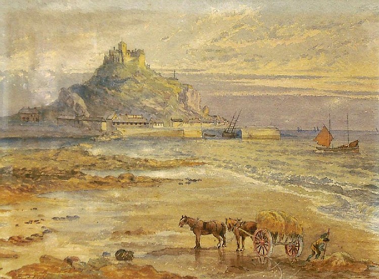 By Samuel Phillips Jackson RWS (1830-1904) - Saint