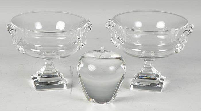 Group of Sgn. Steuben Crystal
