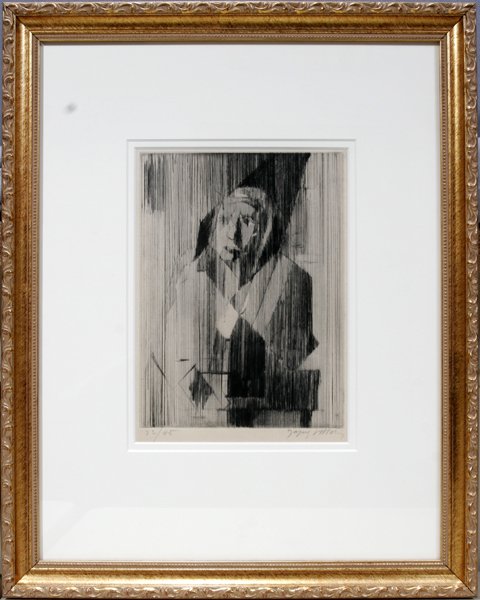 062107: JACQUES VILLON, DRYPOINT & ETCHING, GRAND MERE