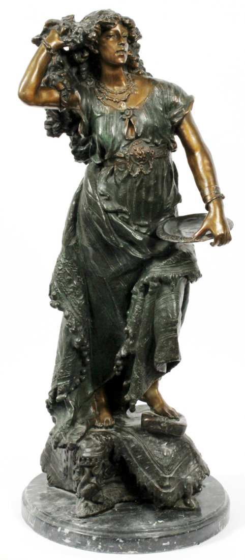 HENRI WEISSE BRONZE SCULPTURE