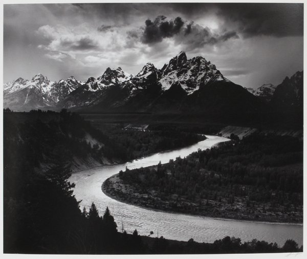 ANSEL ADAMS GELATIN SILVER PRINT