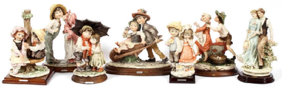 GIUSEPPE ARMANI CAPODIMONTE CHILDREN FIGURES