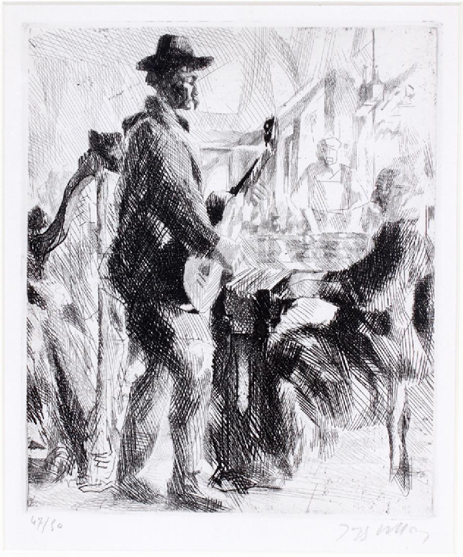 JACQUES VILLON ETCHING 1912