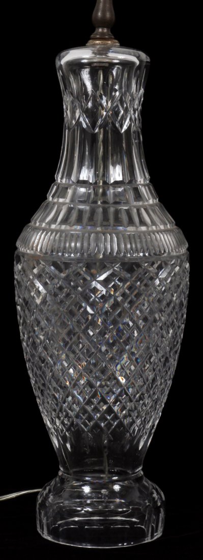 WATERFORD CRYSTAL TABLE LAMP
