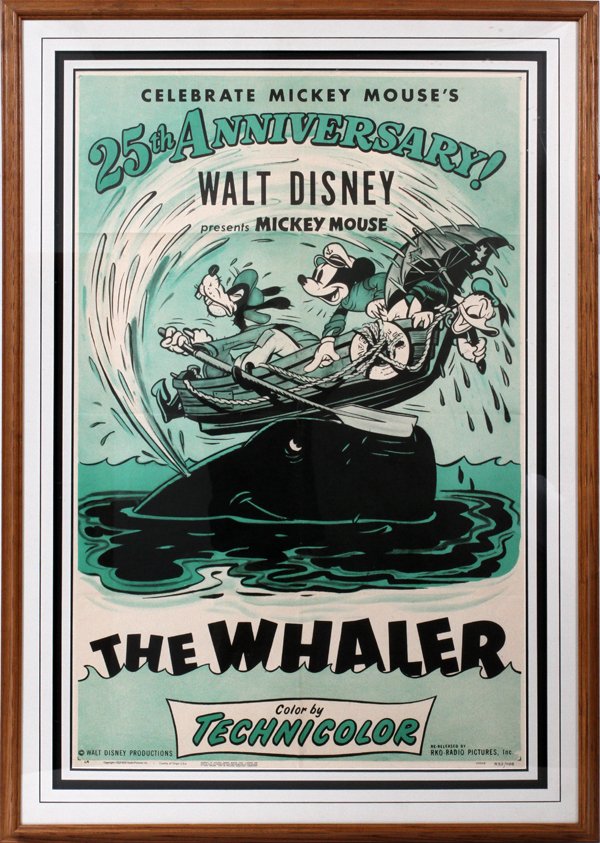 WALT DISNEY, ORIGINAL 1953 MOVIE POSTER