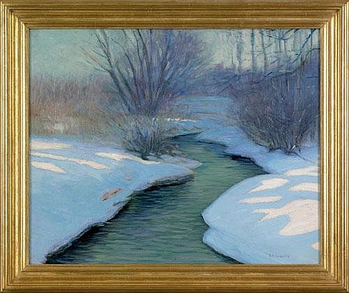Edward Willis Redfield(American, 1869-1965), oil