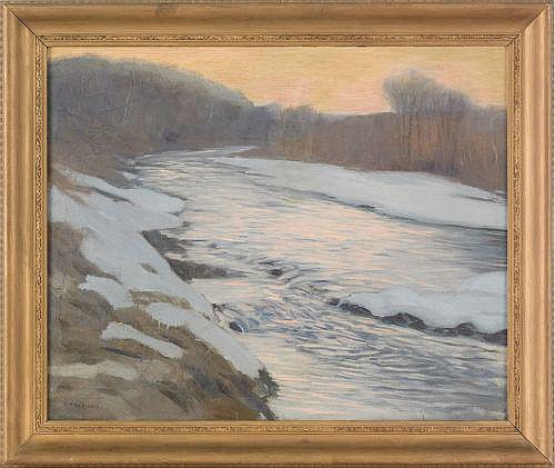 Edward Willis Redfield (American, 1869-1965), oil