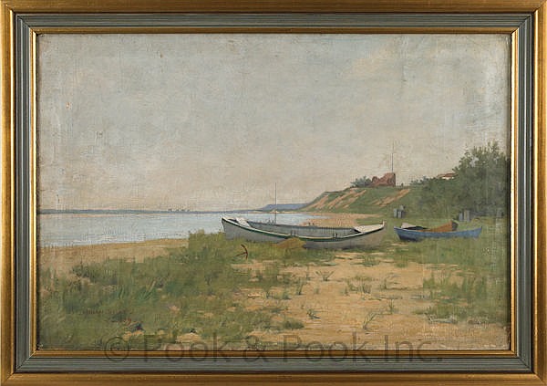 William Stone (American 1842-1913), oil on canvas
