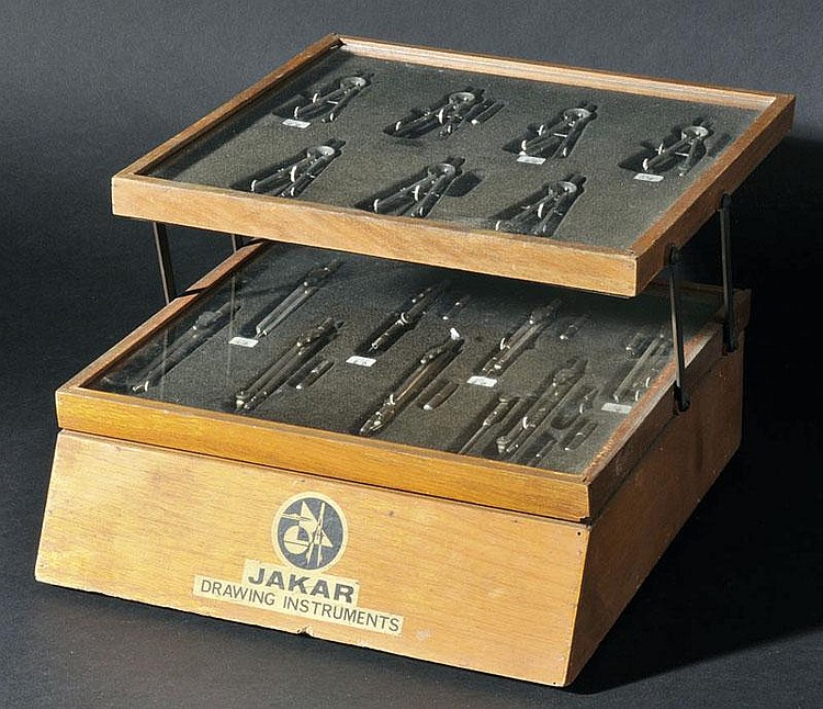 * Drawing Instruments. A Jakar drawing instrument