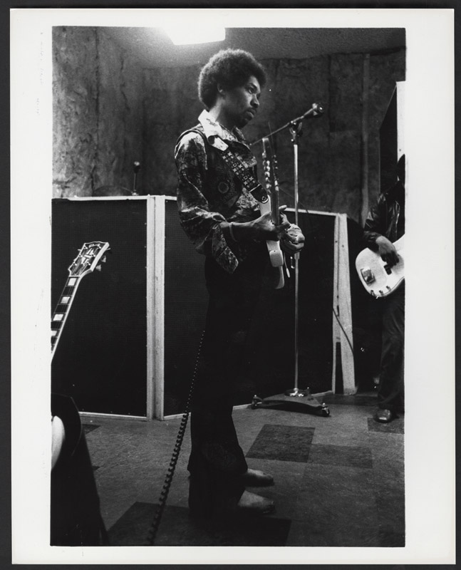 Jimi Hendrix Jim Cummins Original Photograph