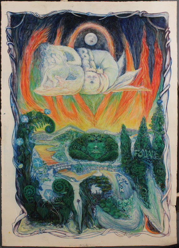 Lee Conklin "Quintessential Poemster" Original Artwork