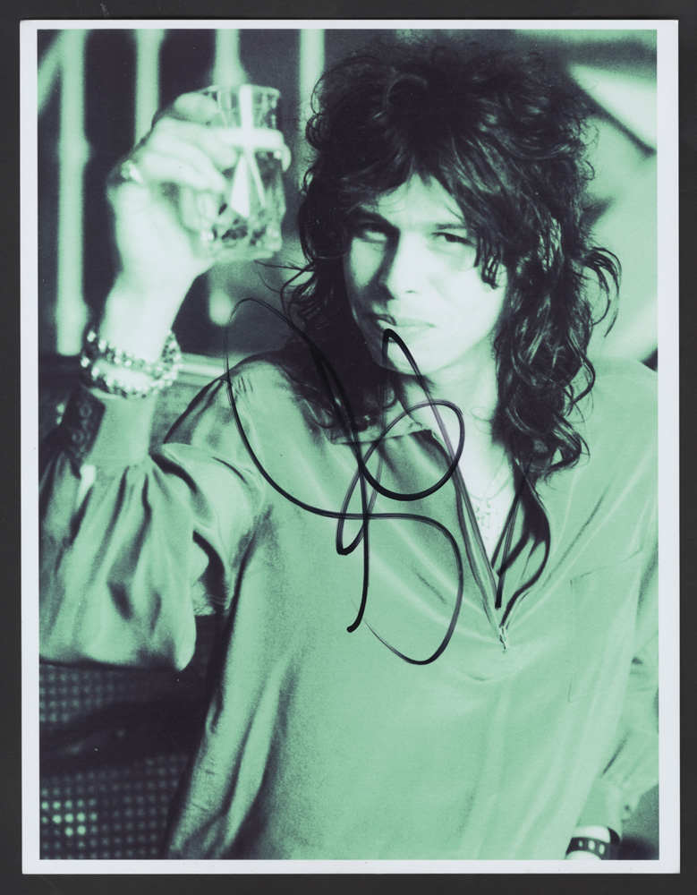 Aerosmith Steven Tyler Signed Photograph