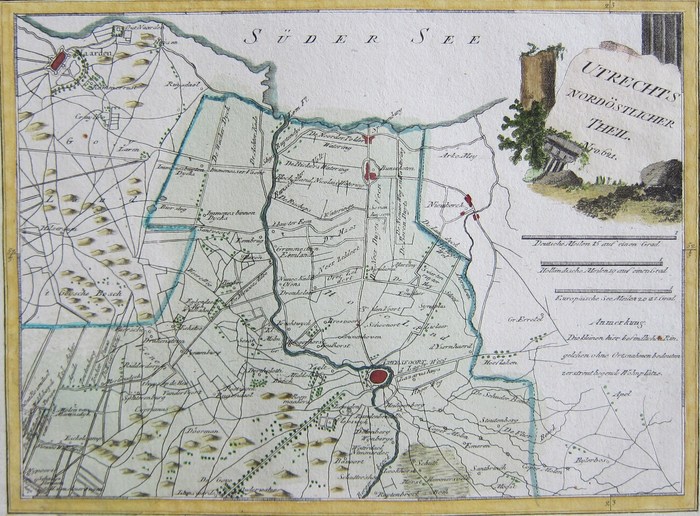 Nederland, Utrecht; F.J.J. von Reilly - Utrechts Nordöstlicher Theil - 1790