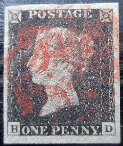 Great Britain 1840 - Penny Black - Michel 1