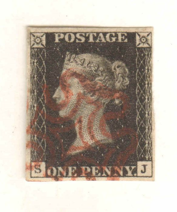 Great Britain 1840 - Queen Victoria Penny Black