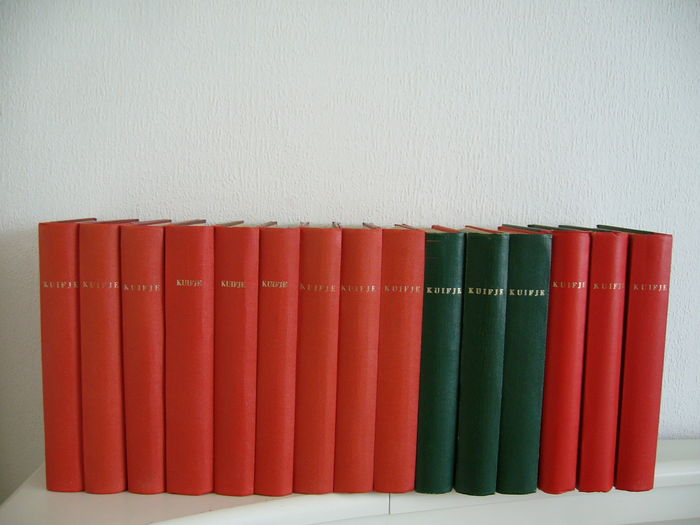 Kuifje (tijdschrift) - Jaargangen 1970, 1971, 1972, 1973 en 1974 - 260 edities - Ingebonden in 15 banden - (1970 / 1974)