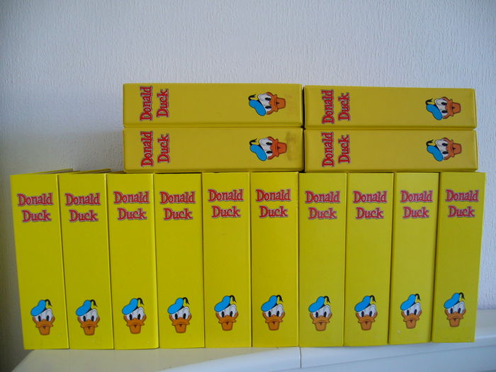 Donald Duck - Jaargangen 1980, 1981. 1982, 1983, 1984, 1985 en 1986 - 365x - in 14 Duck-mappen