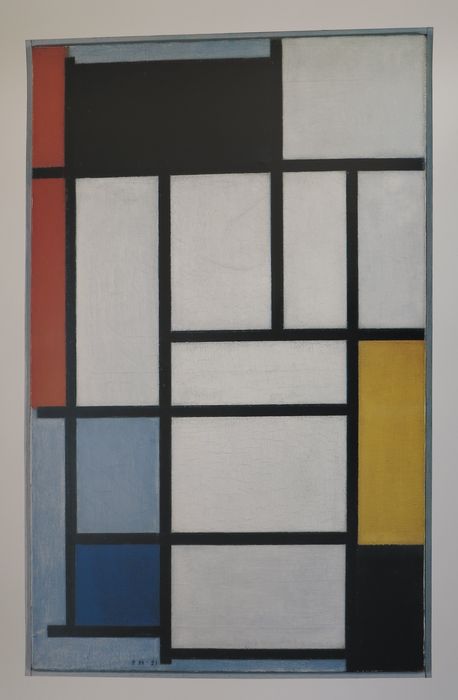 Piet Mondriaan- Red, Yellow and Blue- 1996