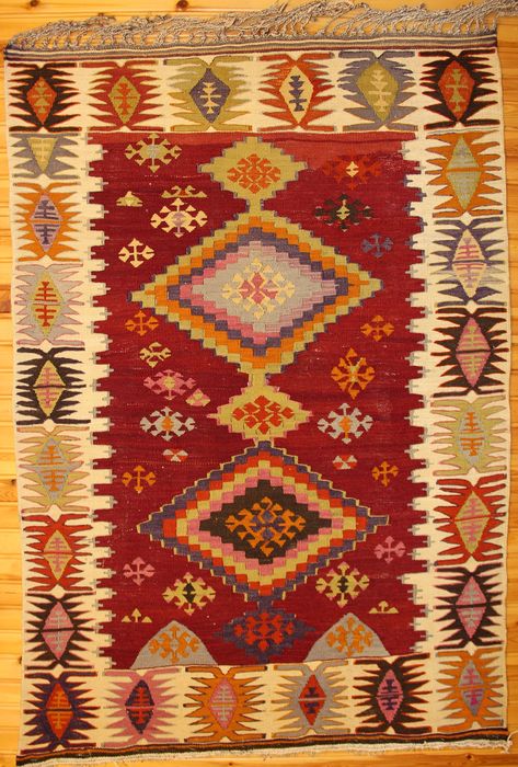 Turkish kilim. Mid 20th century.