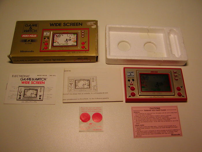 Nintendo Game & Watch Mickey Mouse boxed