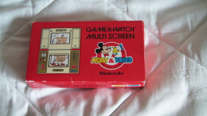 Mickey & Donald Game & Watch Nintendo boxed.