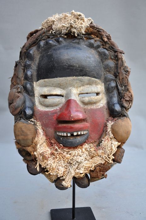 Old tribal dance mask - DAN GUERRE - Liberia