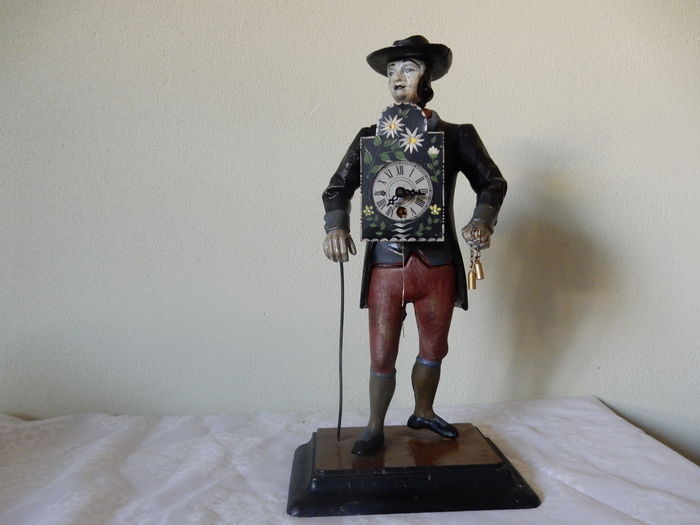 Clock Figure - 1950s/1960s